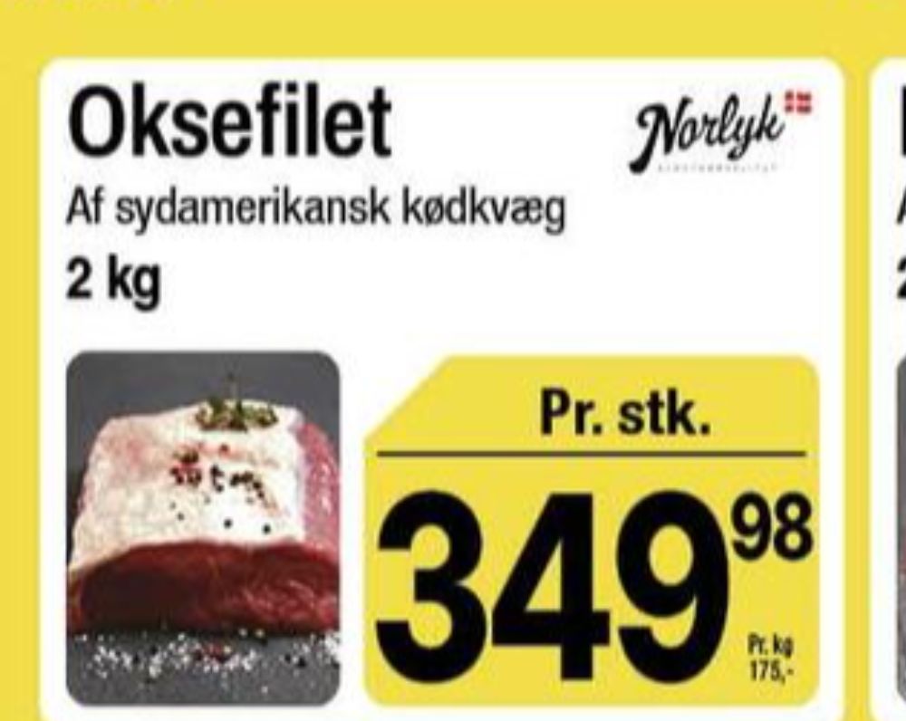 Norlyk Slagter, Oksefilet