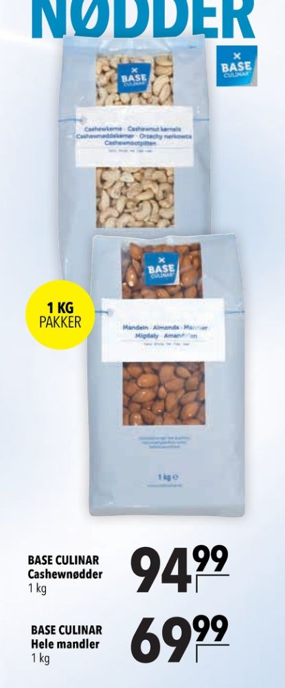 Base Culinar, Mandler