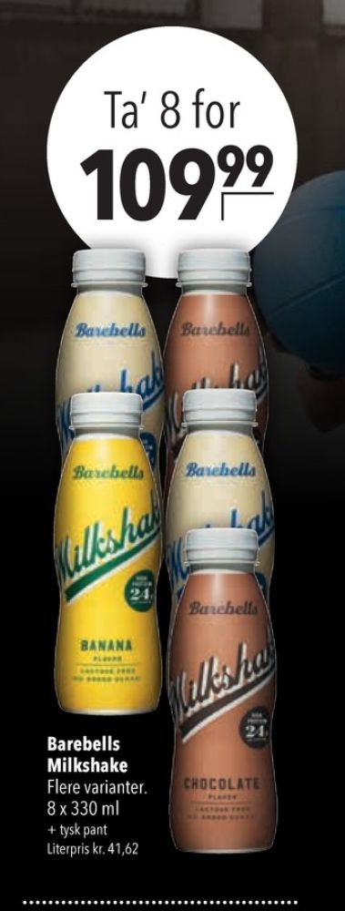 Barebells, Milkshake Chocolate