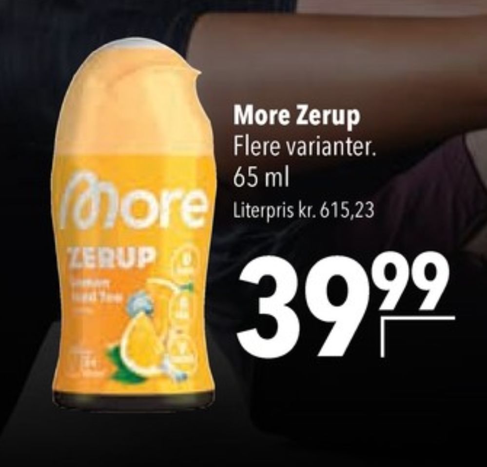 More Nutrition, Sirup