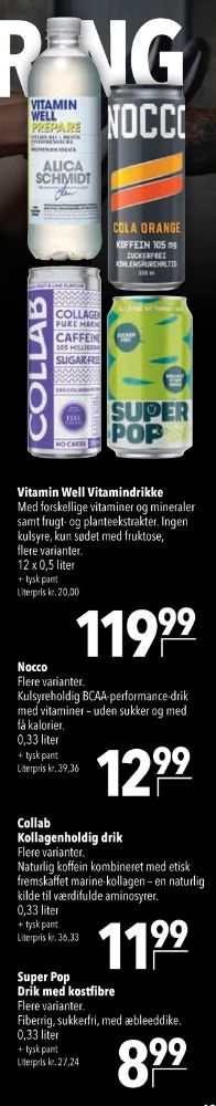 Nocco BCAA Cola Orange, Energidrik