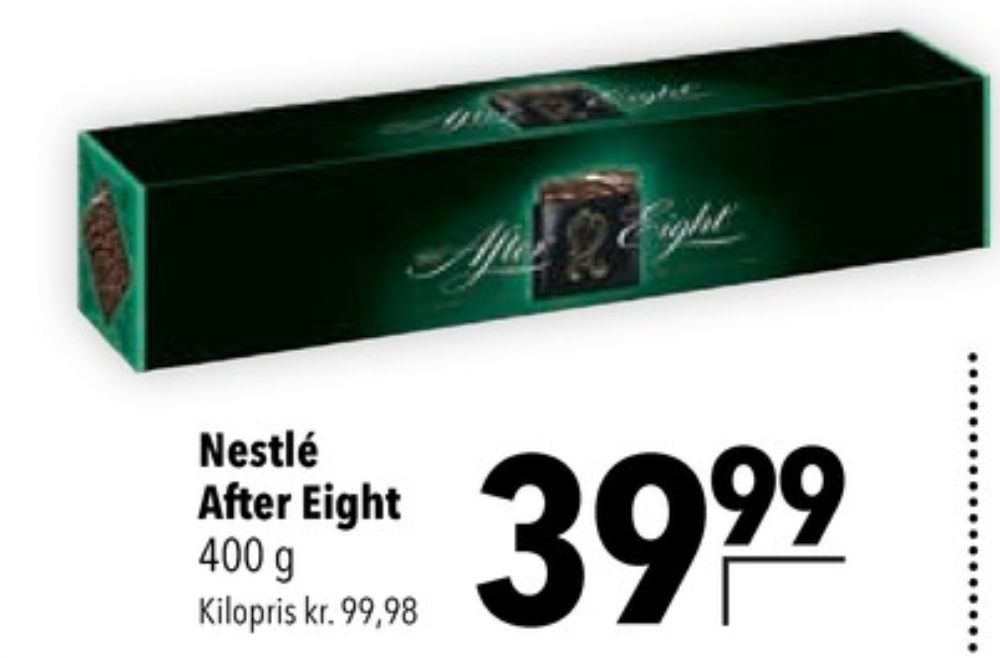 After Eight, Mintchokolade