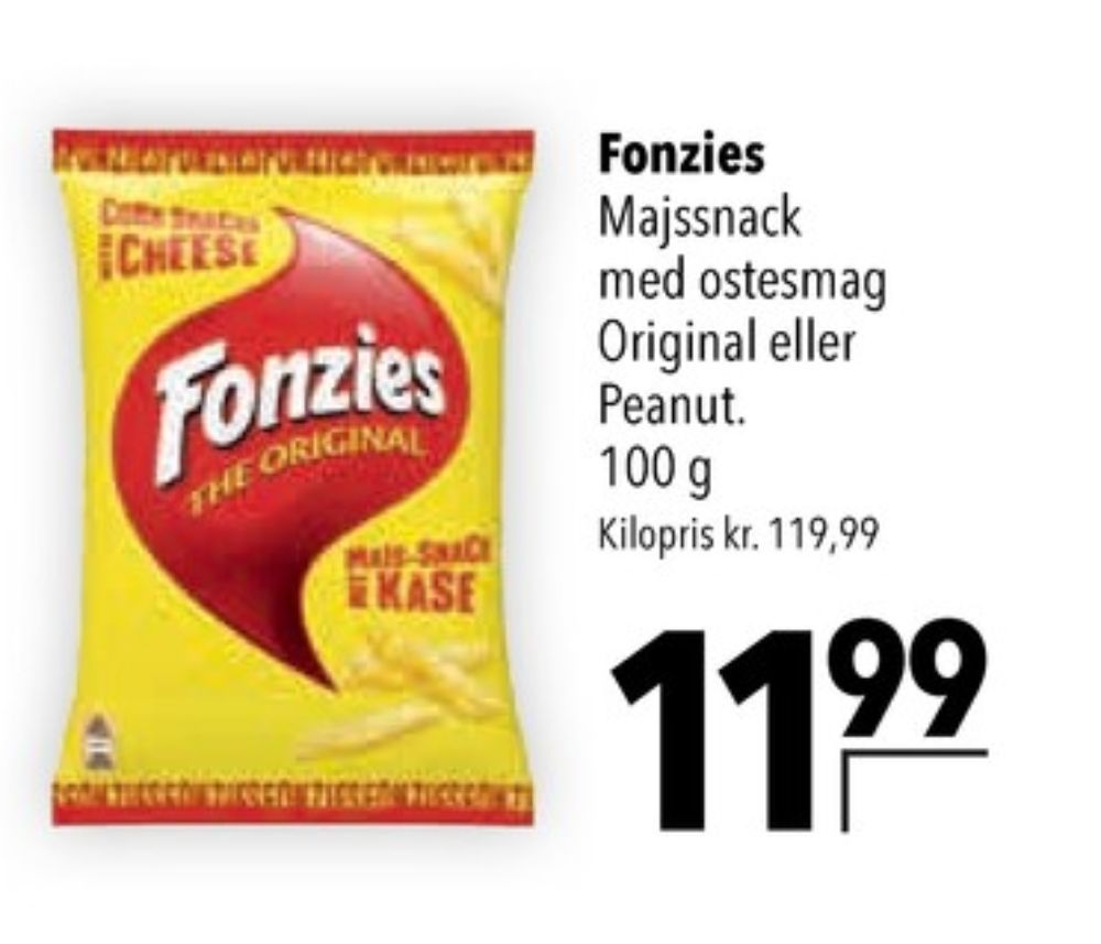 Fonzies, Majs Snacks