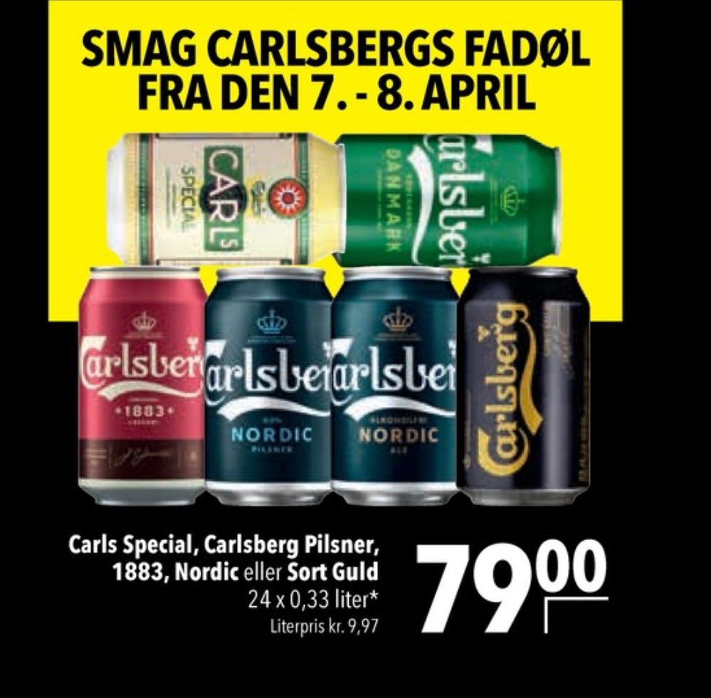 Carlsberg Carls Special, Øl 24 pk.