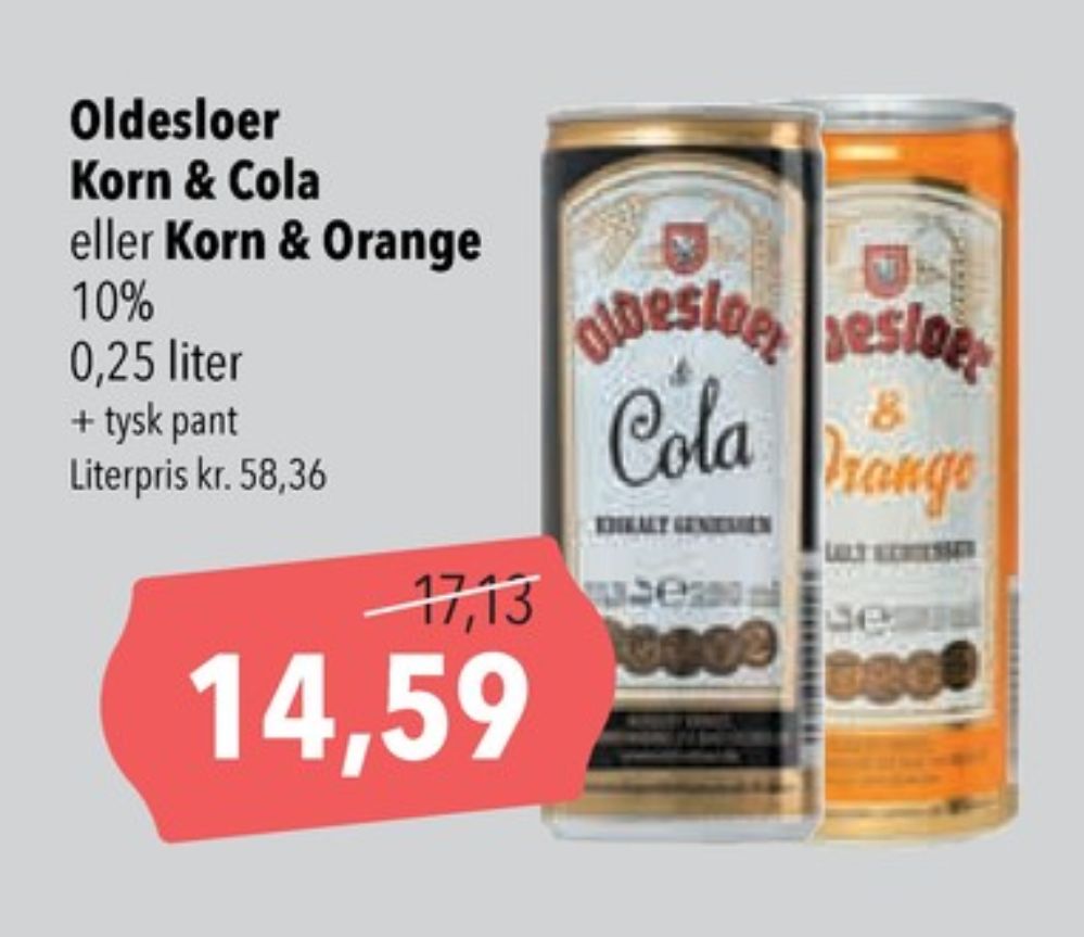 Oldesloer Korn & Cola, RTD