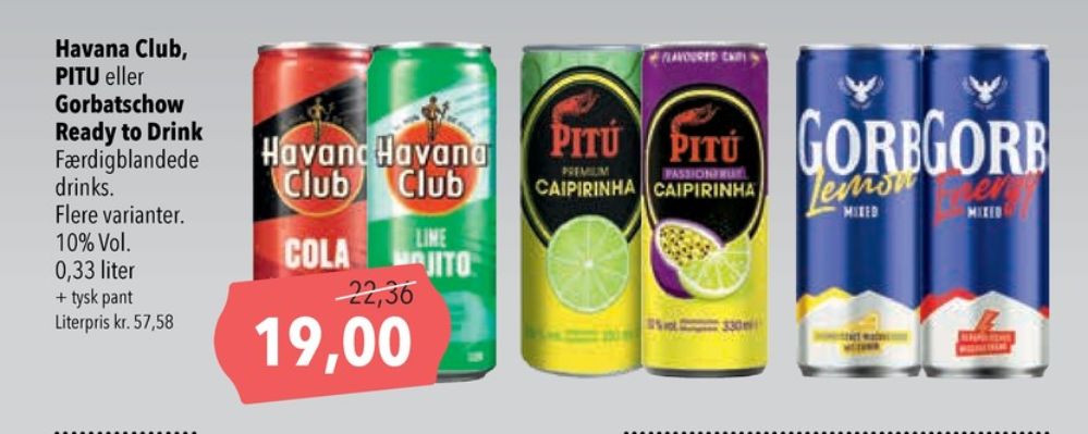 Havana Club, Rum & Cola RTD