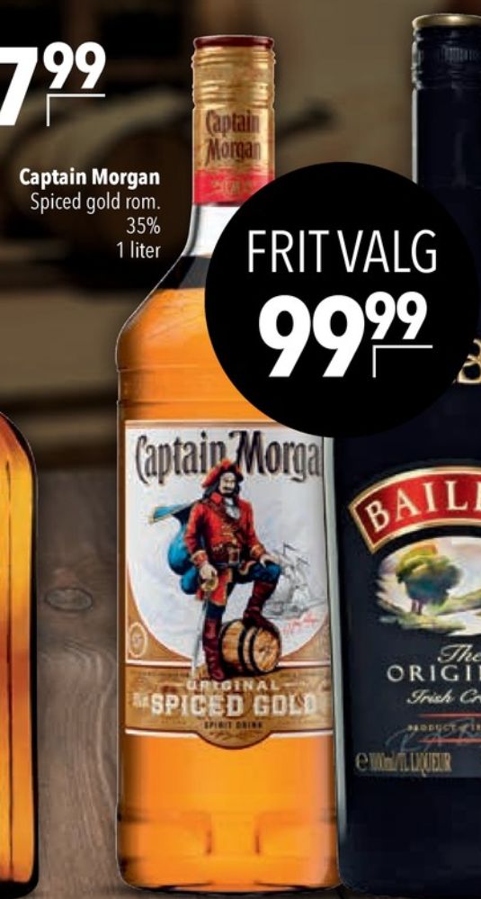 Captain Morgan Spiced Gold, Rom