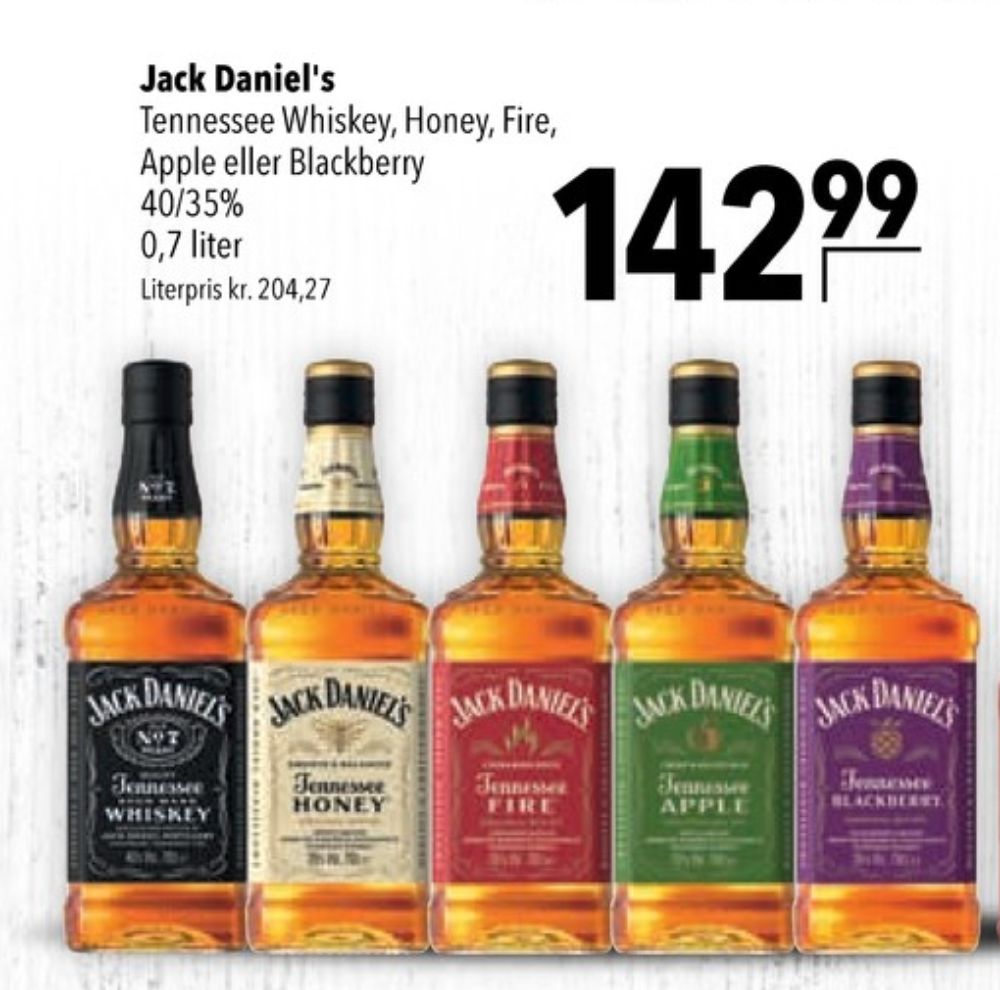 Jack Daniels Tennessee Fire, Whisky