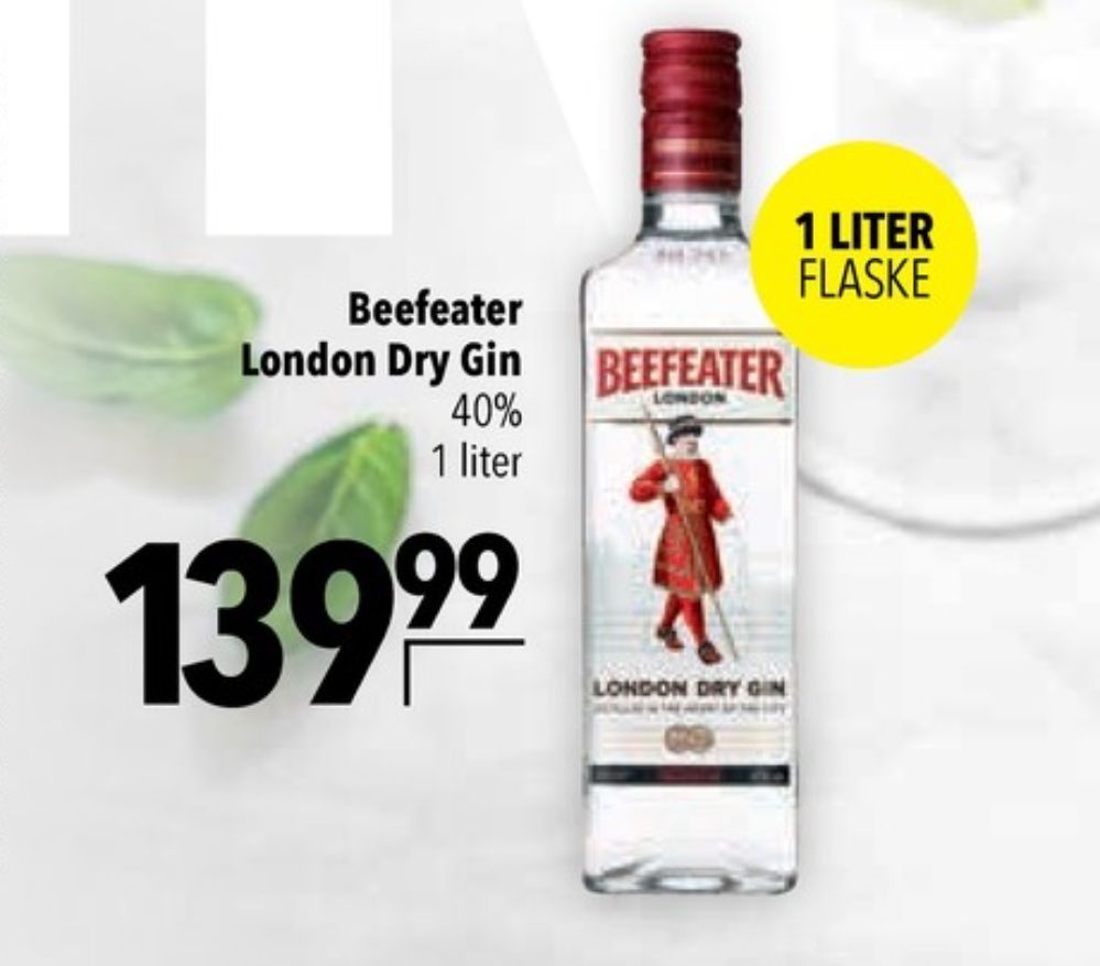 Beefeater London Dry, Gin