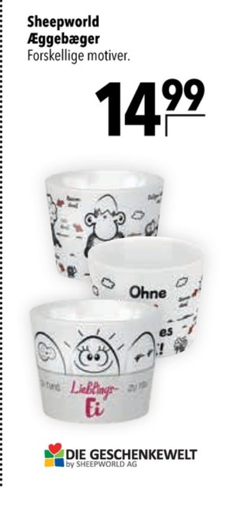 Sheepworld, Æggebæger