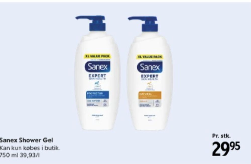 Sanex, Bodyshampoo