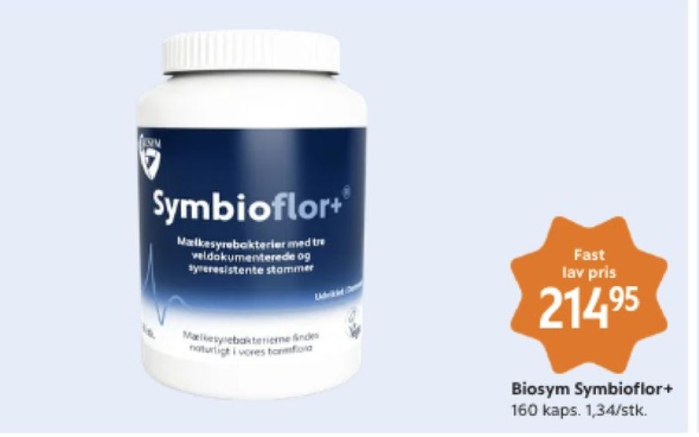 Biosym, Kosttilskud