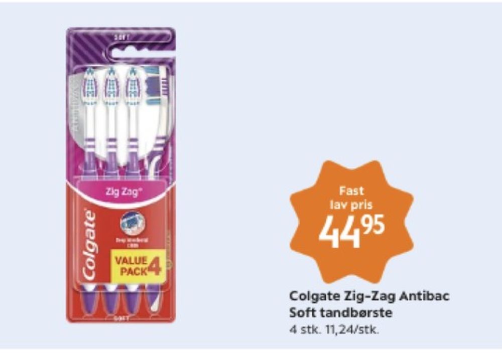 Colgate, Tandbørste