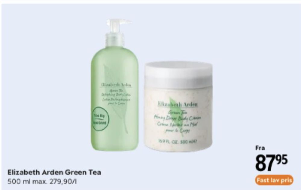 Elizabeth Arden Green Tea, Bodylotion