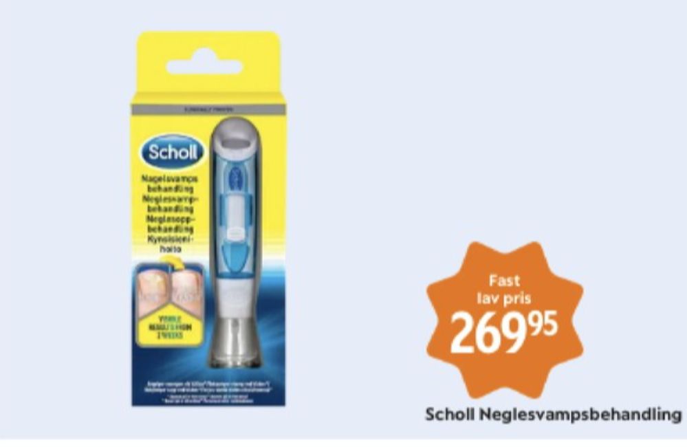 Scholl, Neglesvampsbehandler