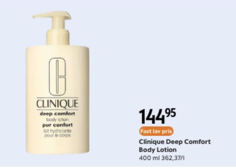 Clinique, Bodylotion