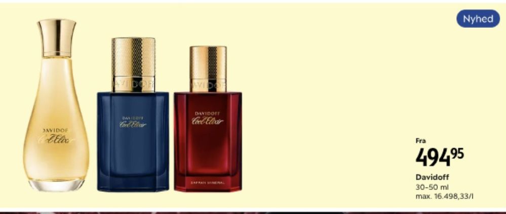 Davidoff, Eau de Toilette
