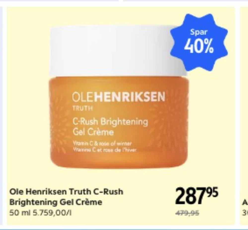 Ole Henriksen, Creme