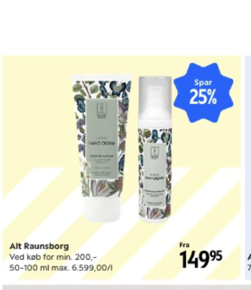 Raunsborg Nordic, Håndcreme