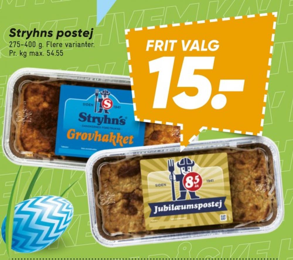 Stryhns Grovhakket, Leverpostej