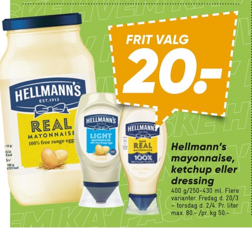 Hellmanns, Ketchup