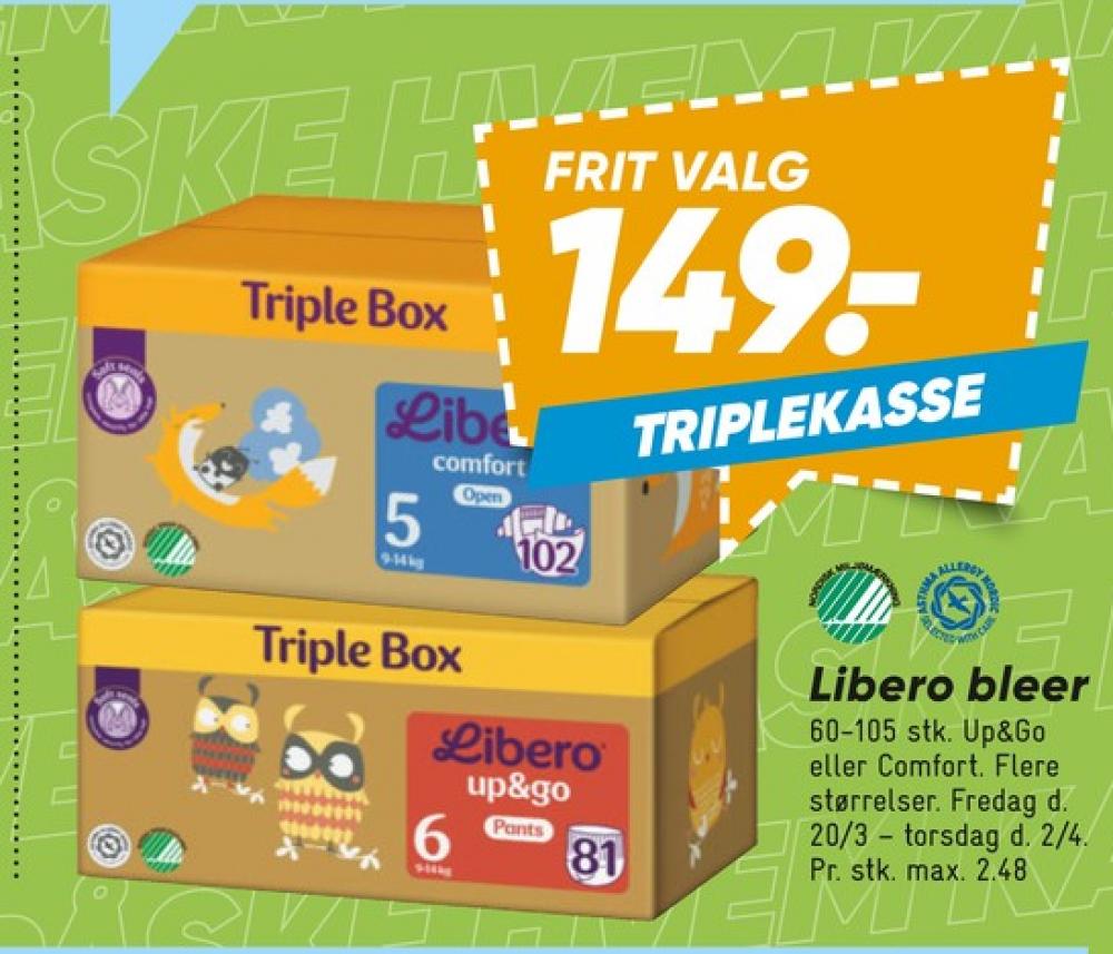 Libero Comfort, Bleer str 3 5-8 kg