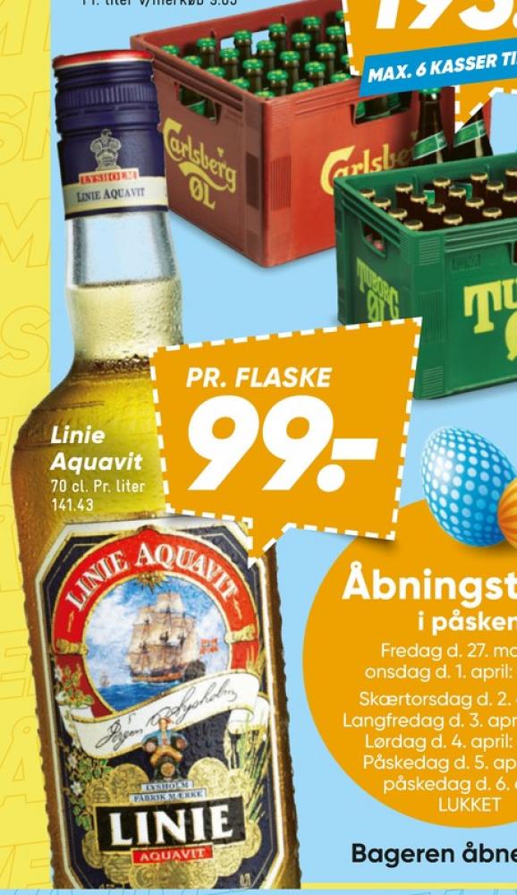 Linie Aquavit, Akvavit