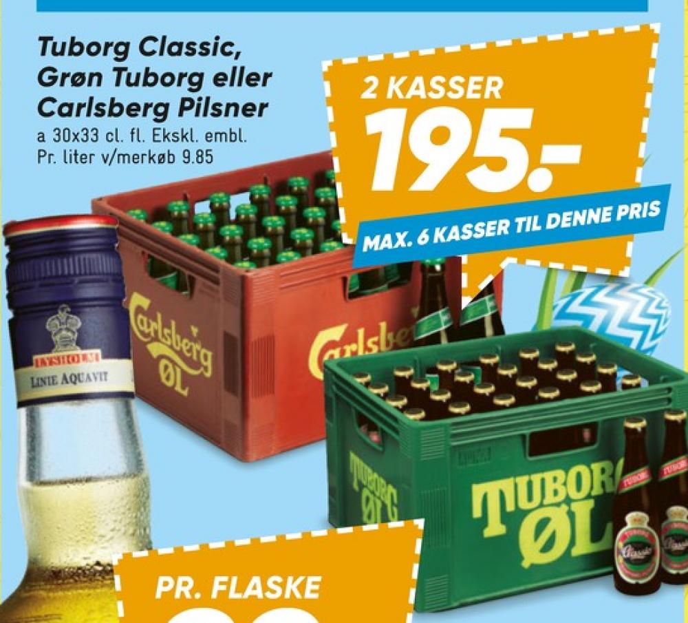 Tuborg Grøn, Øl