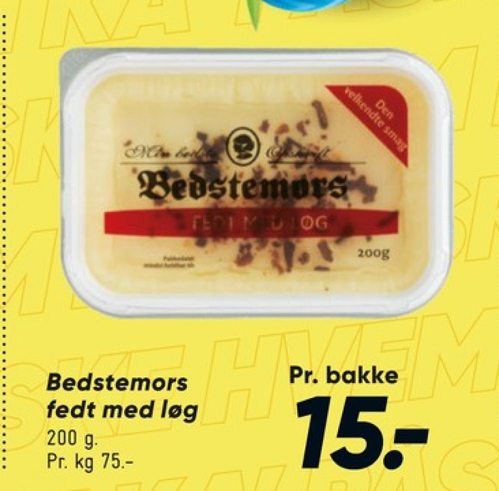 Bedstemors, Fedt
