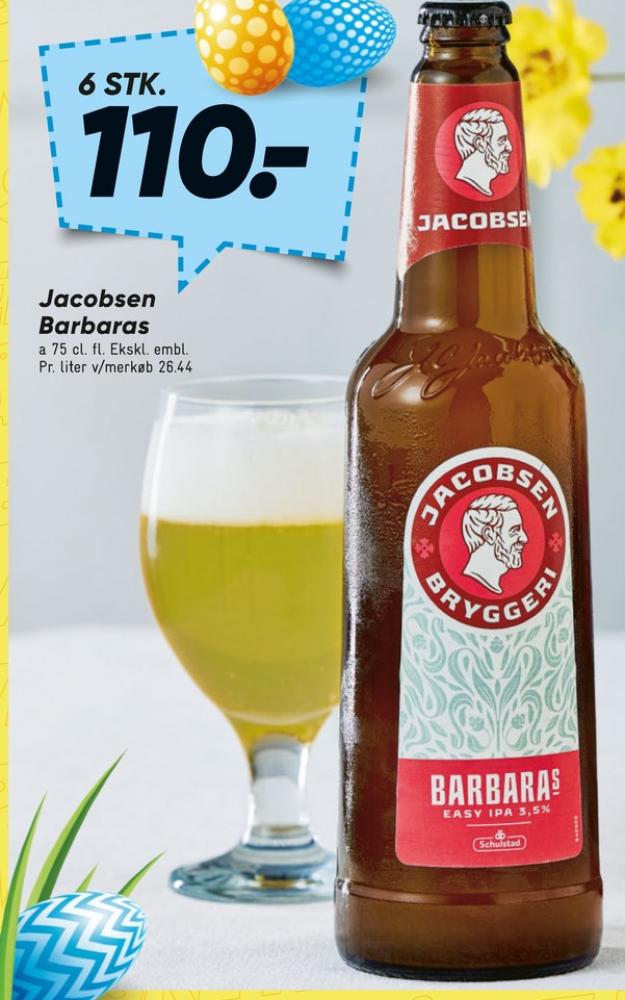 Jacobsen Barbaras, Specialøl