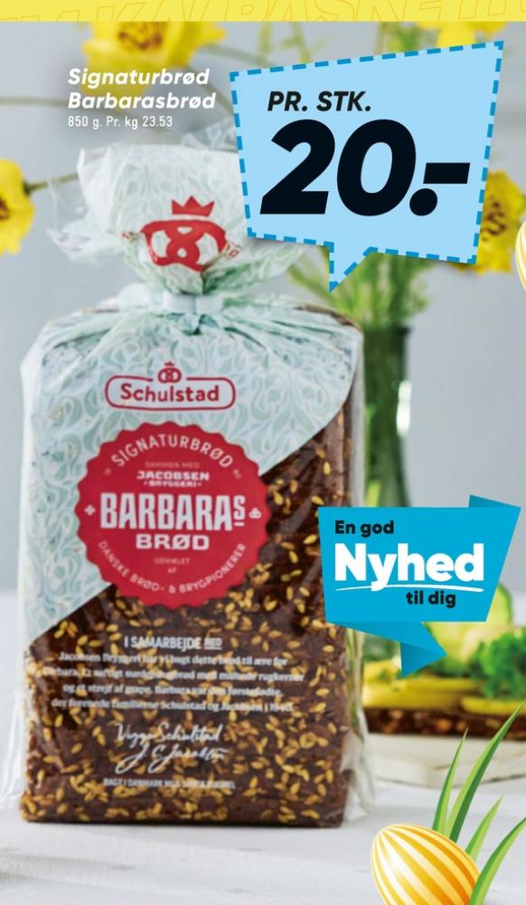 Schulstad Signaturbrød Barbaras, Rugbrødsskiver