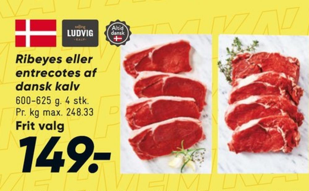 Salling Ludvig, Kalveentrecote