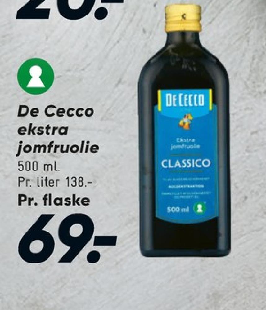De Cecco, Olivenolie