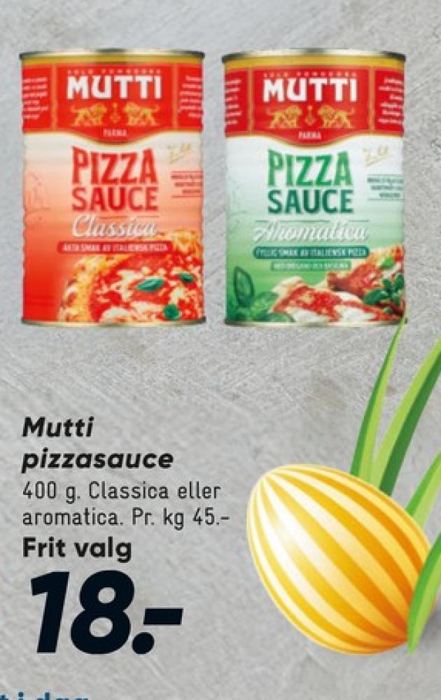 Mutti, Pizzasauce Classica