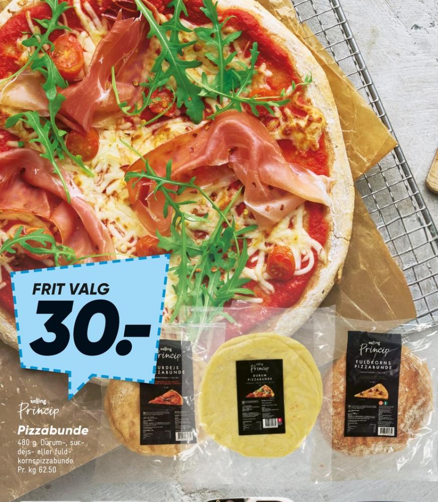 Salling Princip, Pizzabunde