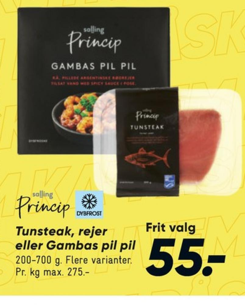 Salling Princip, Tunsteaks