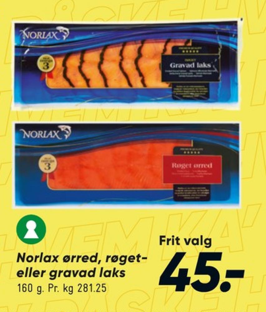 Norlax, Laks i skiver