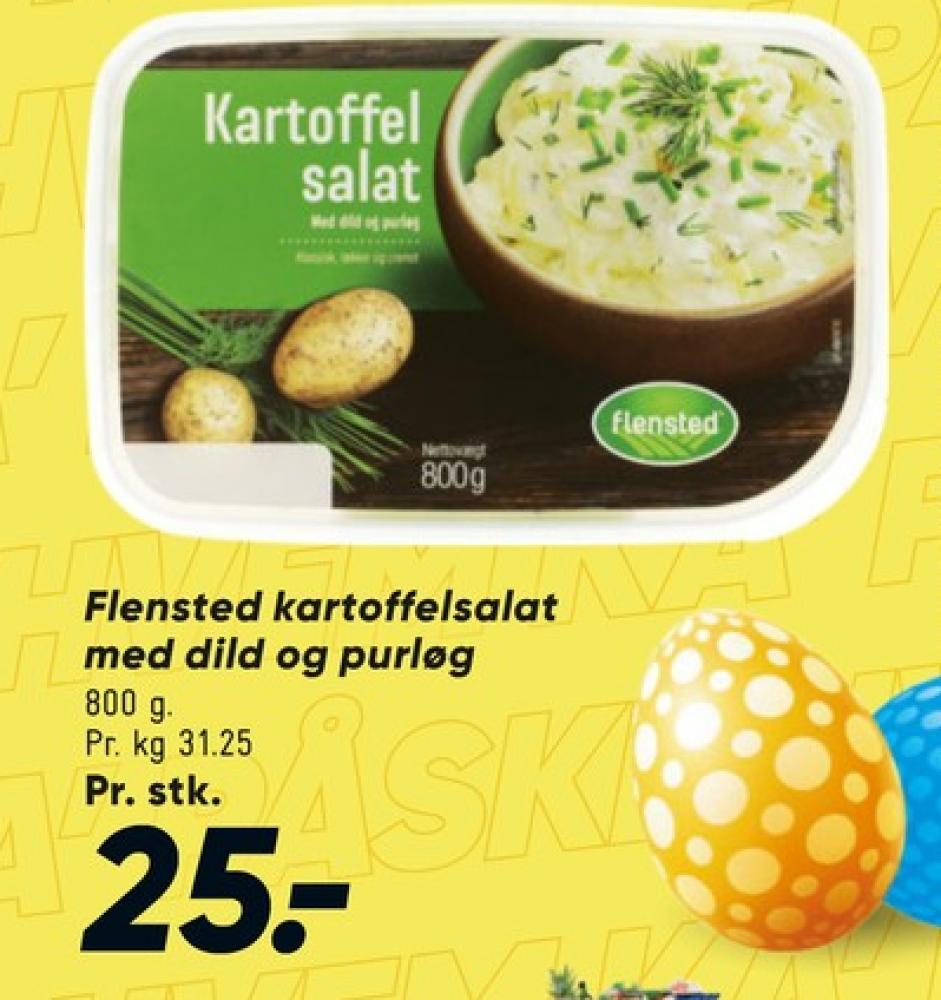 Flensted, Kartoffelsalat med Dild & Purløg