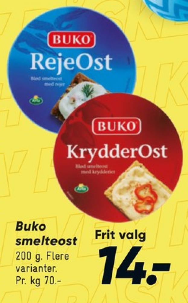 Buko Smelte, Smøreost Rejeost