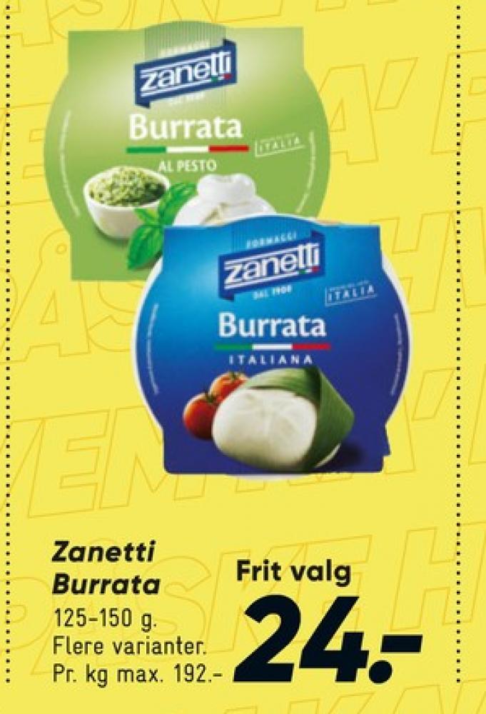 Zanetti, Burrata Italiana