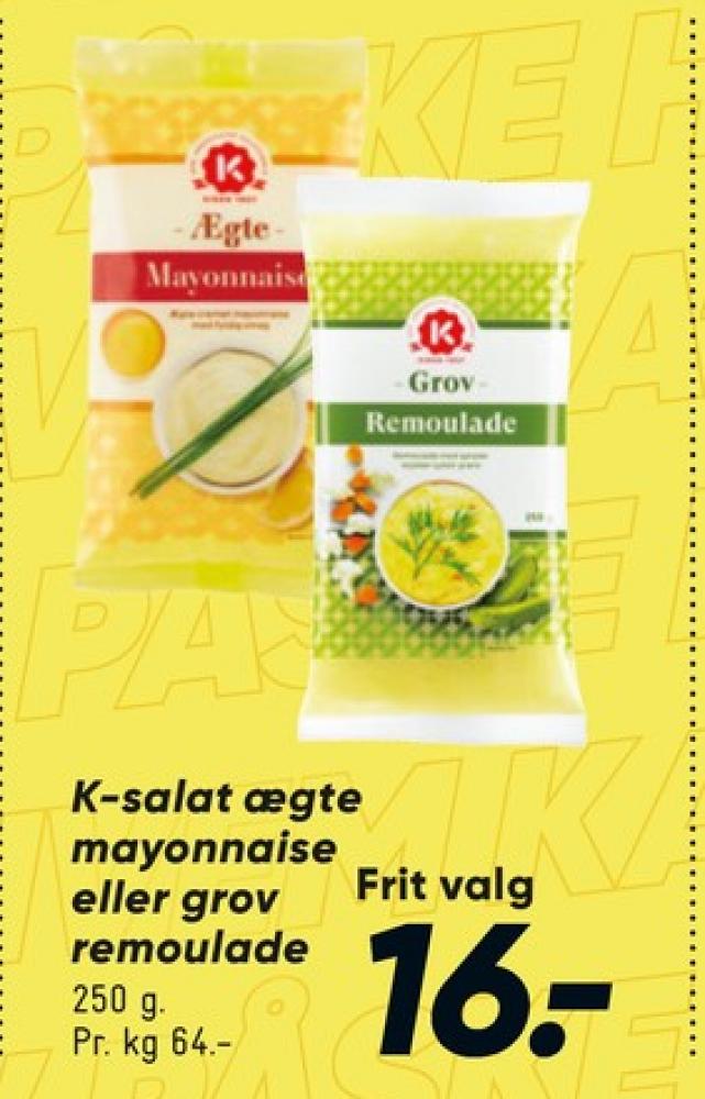 K-salat, Ægte Mayonnaise