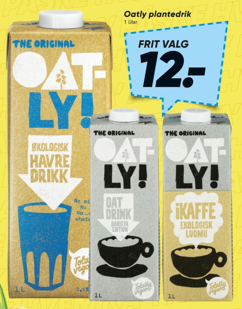 Oatly Barista Edition, Havredrik