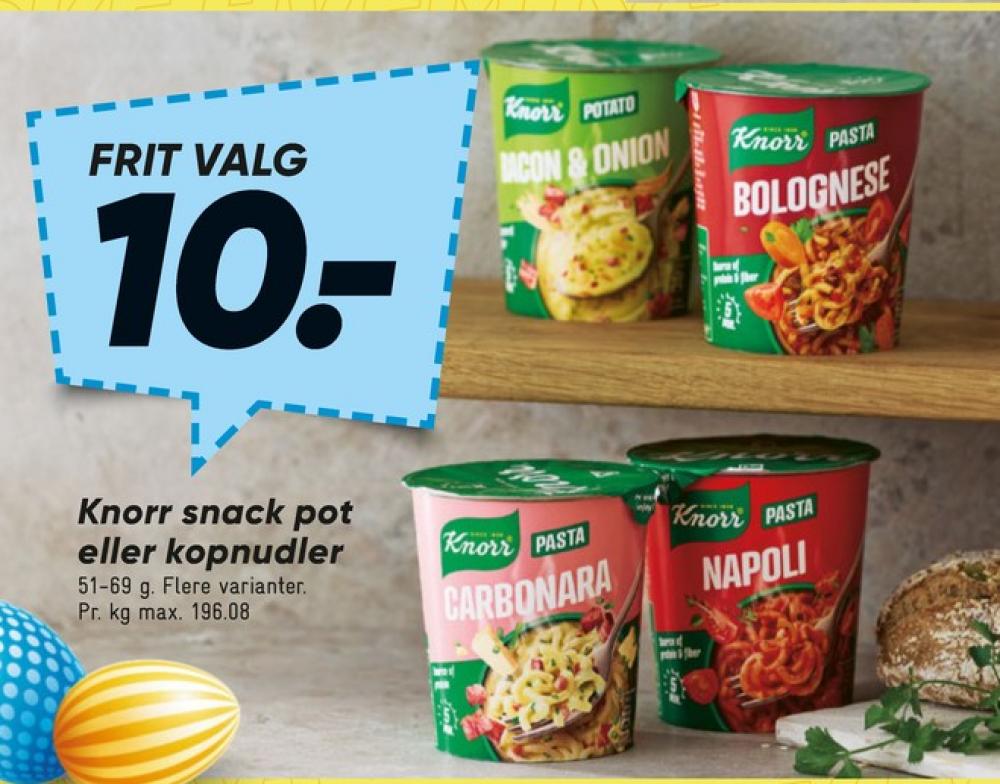 Knorr Snack Pot, Pasta Napoli