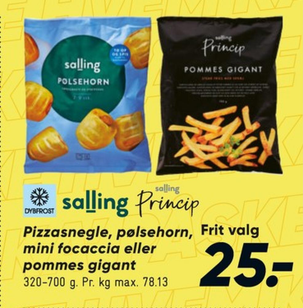 Salling Princip, Pommes Gigant