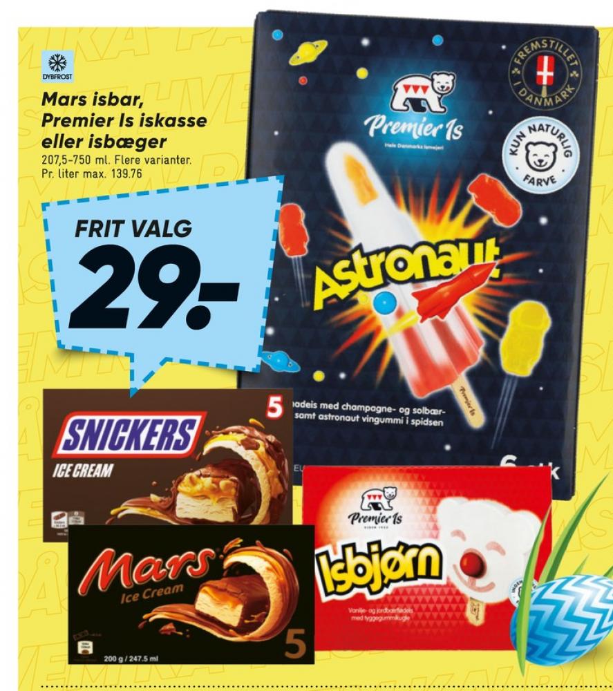 Premier, Astronaut ispinde