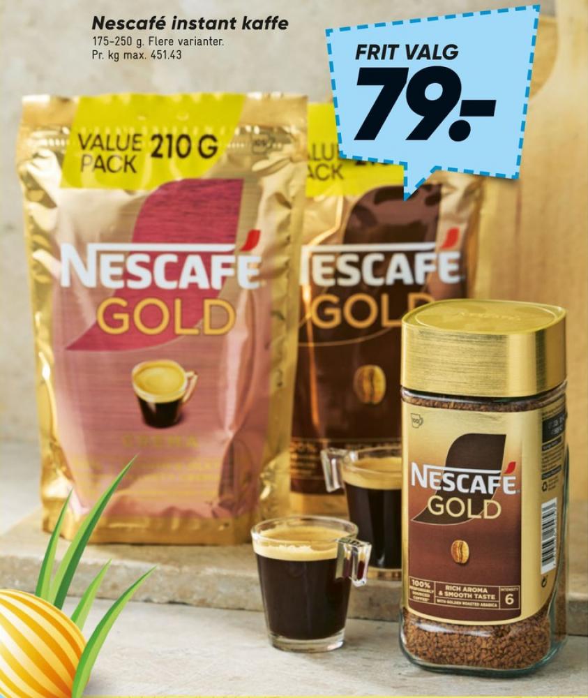 Nescafe Gold, Instant Kaffe