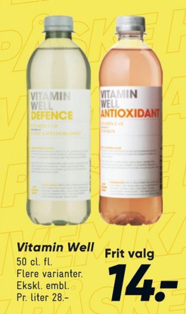 Vitamin Well Defence Citrus og Hyldeblomst, Vitamindrik