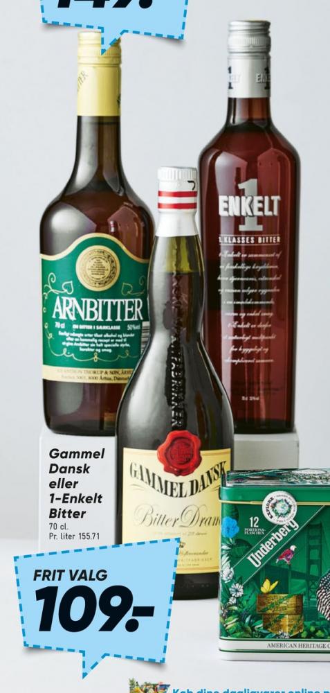 1-Enkelt, Bitter