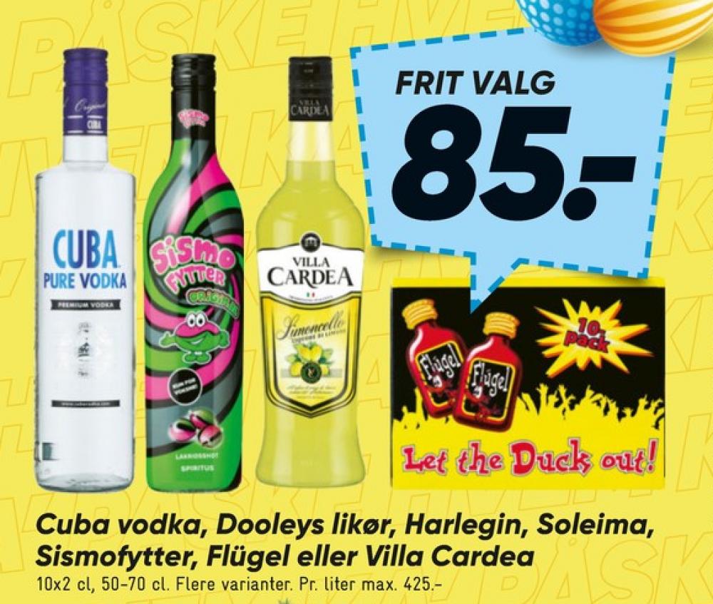 Sismofytter Original, Shots