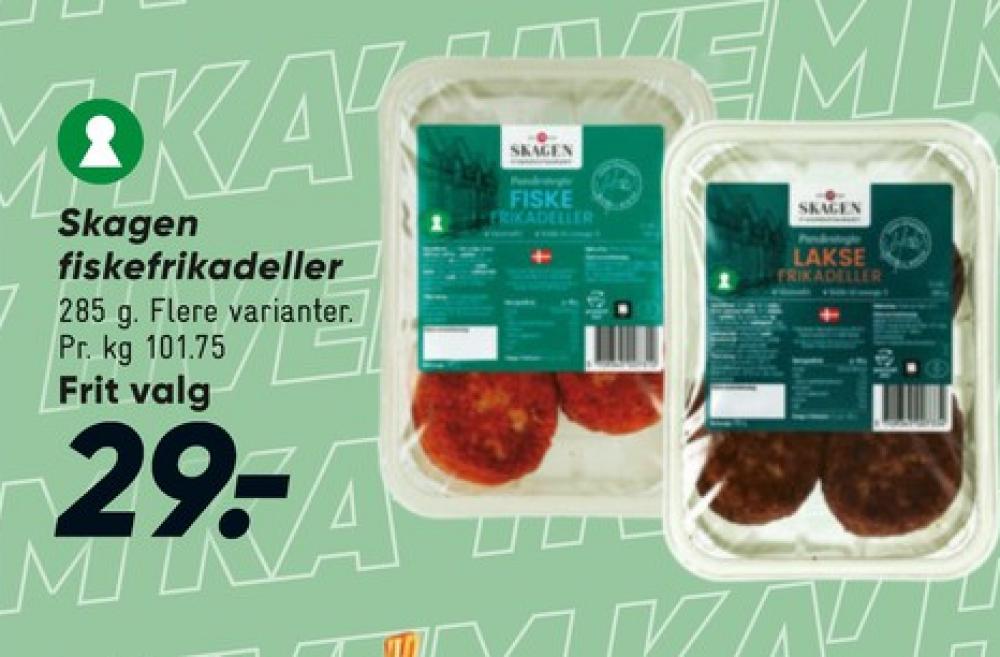 Skagen Fiskerestaurant, Fiskefrikadeller